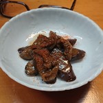 田中家 - ごぼうと鶏皮の甘辛煮