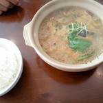 カレーキッチン ポパイ - ベーコンと小松菜のスープカレー