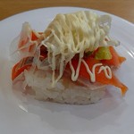 Kappa sushi - アボカドサーモン（100円税別）