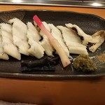 Tsukiji Sushidai - 穴子白焼 1,500円 (税別) ♪