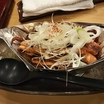 Tsukiji Sushidai - いかわたホイル焼 850円 (税別) ♪