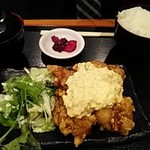 taishuuizakayatoriichizu - 自家製タルタルのチキン南蛮定食