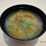 Uobei - アサリの味噌汁　180円
