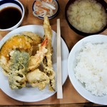 多け乃 - 天ぷら定食　1,080円