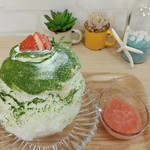 天然氷のかき氷 ひめじ官兵衛堂 - 