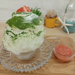 天然氷のかき氷 ひめじ官兵衛堂 - 