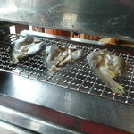 板取川 洞戸観光ヤナ - 一夜干し