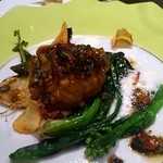 レストラン バカール - 根室産　白子のムニエル　焦がしバターソース　