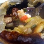 レストラン バカール - すっぽんで仕込む冬のコンソメ フォアグラのポアレを添えて