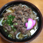 肉うどんは¥450ですよ