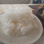 霜降牛ステーキ千 - ご飯超大盛(+100円)