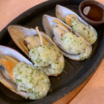 サイゼリヤ - ムール貝のガーリック焼き  ¥399(税込)