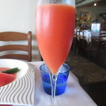 ブラッドオレンジのミモザ