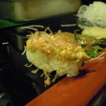 宝寿司分店 - 納豆の握り