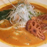 玉家 - とまとカレーうどん