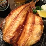 まぐろ丼　加一 - ホッケの開き：735円