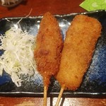 駅の串揚げ家 - 