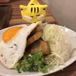 餃子食堂マルケン - チャーシューエッグ480円（税別）