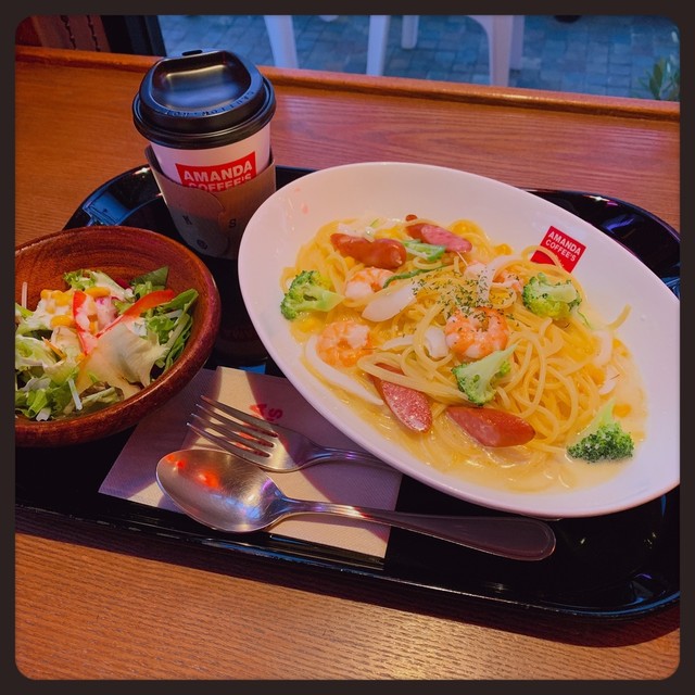 アマンダコーヒーズ 朝生田テラス いよ立花 カフェ 食べログ