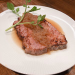 創作麺工房 鳴龍 - 炙り焼きチャーシュー(オニオンソース) 600円