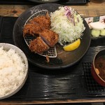 とんかつ とん米 - (料理)ランチ ヒレかつ定食