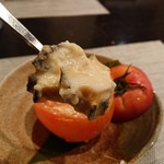 禅紫 - あわびのトマトグラタン