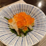 禅紫 - イカとおくらの合いまぜ