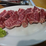 焼肉やっちゃん - ハラミワサビ醤油