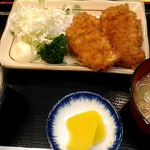 Wadokoro Tsutamori - かつ定食。