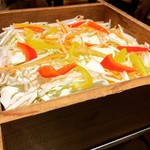 博多野菜巻き串 餃子 芋蔵 - 