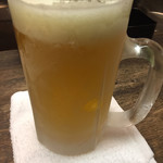 お好み焼き・かげつ - 冷え冷え生ビール♪600円