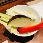 串かつDan家R - 野菜盛り