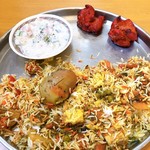 Indhian Resutoran Rota - 野菜ビリヤニセット