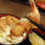 Wadokoro Tsutamori - えびカツ丼680円税別