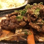清香園 - 見事なボリュームの牛バラ肉