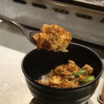 焼肉バル 炎家 - エスサワダさんの麻婆丼