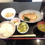 もとみや - サバ味噌煮定食