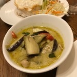 タイ料理 スワンナプームタイ - グリーンカレー