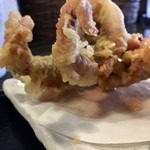 讃岐うどん 白庵 - げそ天