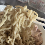 自家製太麺 渡辺 - ゴワゴワワシワシ