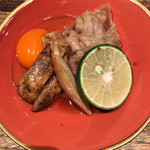 鳥茂 - 黒豚すき焼き