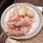 鳥茂 - 生姜とらっきょ