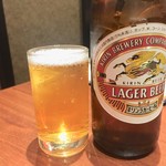 焼肉 静龍苑 - 瓶ビール　550円