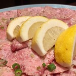 焼肉 静龍苑 - タン塩　2,900円×4人前=11,600円