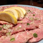 焼肉 静龍苑 - タン塩　2,900円×4人前=11,600円