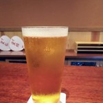 にしぶち飯店 - ○生ビール