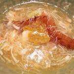 にしぶち飯店 - ●焼きフカヒレ、毛蟹、カニミソ