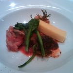 アマルフィイ・モデルナ - ３種類の肉が入った、ボリートミスト、とろっとしててうまい