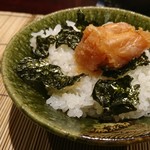 奈良 而今 - タラコ焼いたん乗っけてくれた(●´ω｀●)