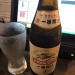 大和料理 物集女 - 一番搾り中瓶